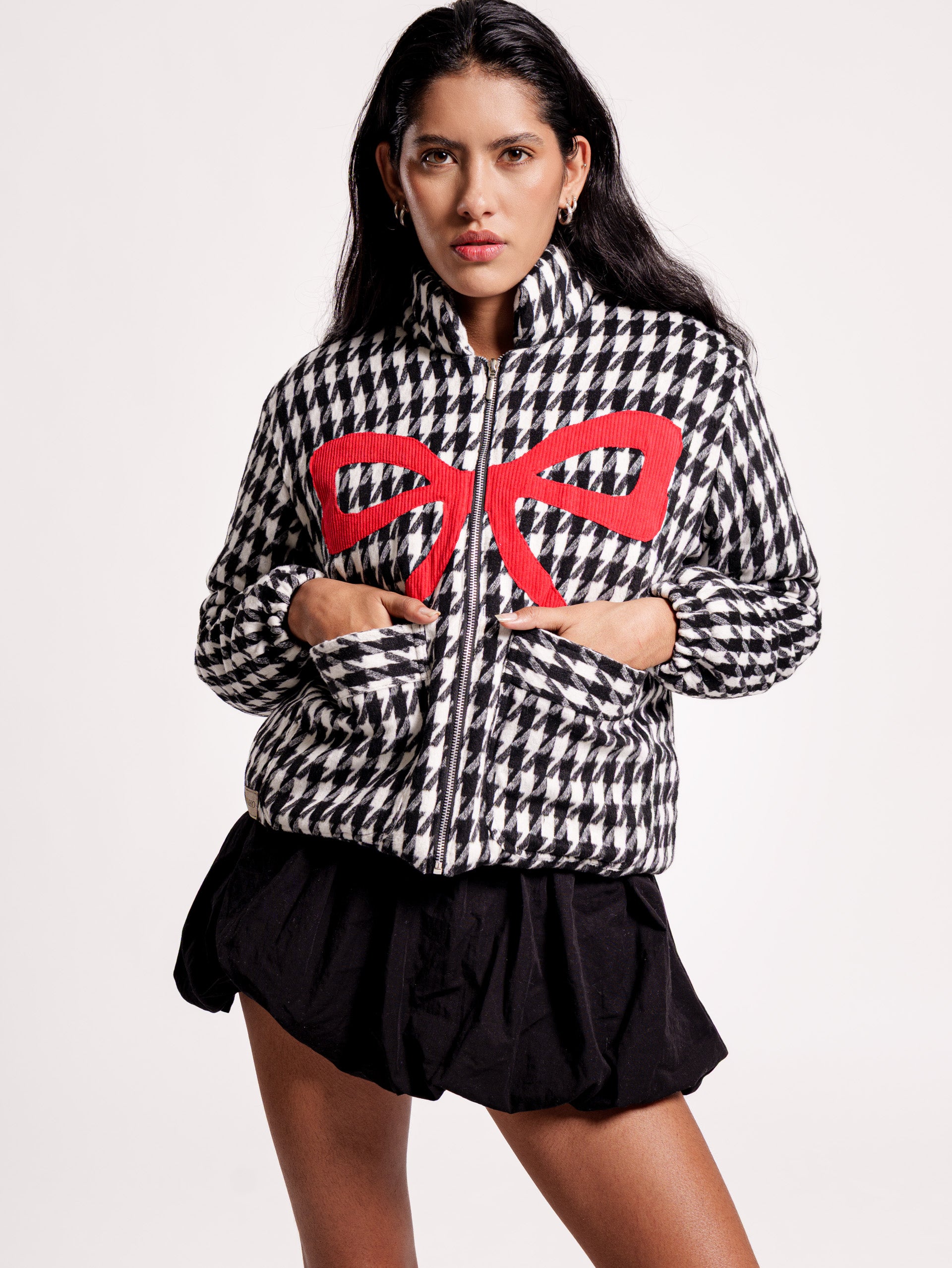Chaqueta Contrast Chic- Black