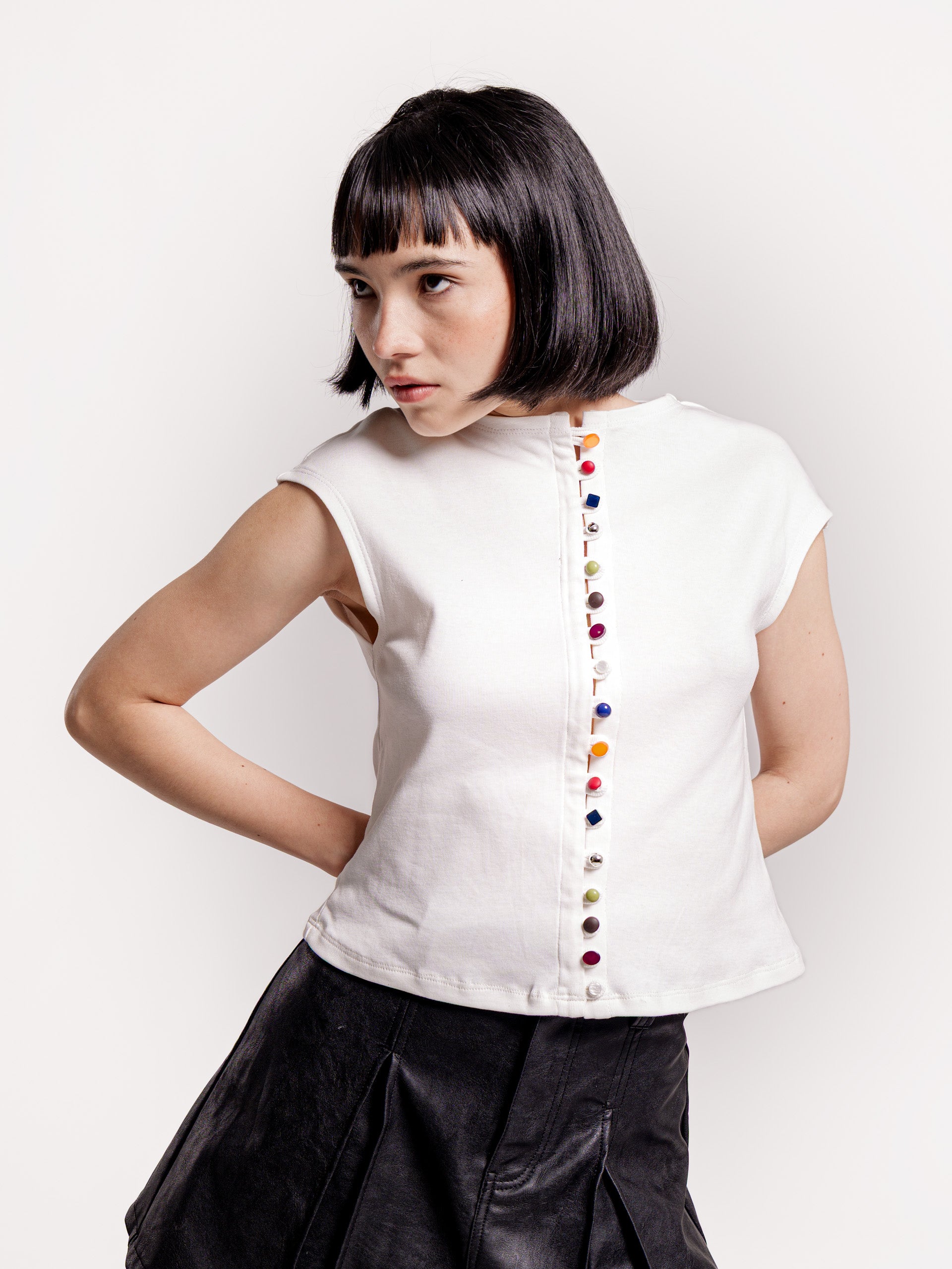 BLUSA LINEA DE COLORES