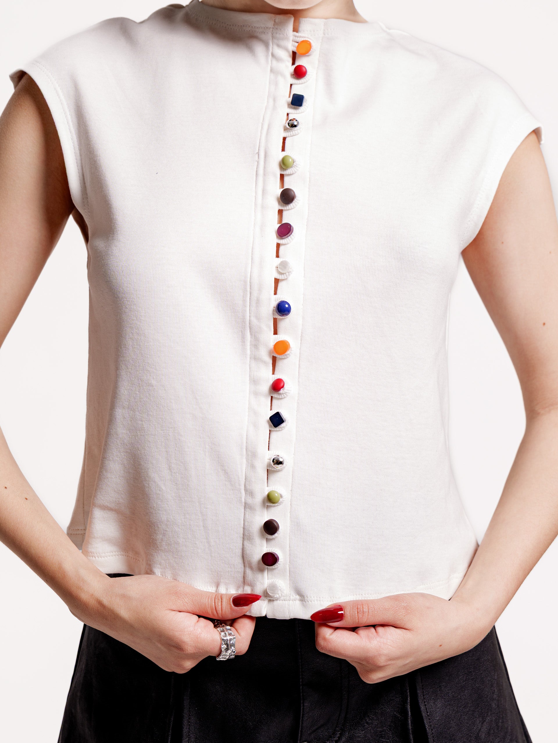 BLUSA LINEA DE COLORES